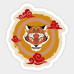 Year of the tiger 2022 Sticker